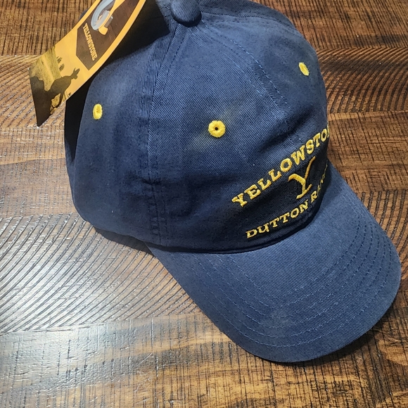 Yellowstone Dutton Ranch Navy Blue Cap - Picture 9 of 9
